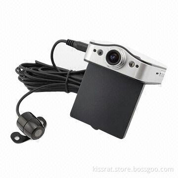 Car Recorder with External Rear Lens, Dual Lens, Picture-in-picture Function